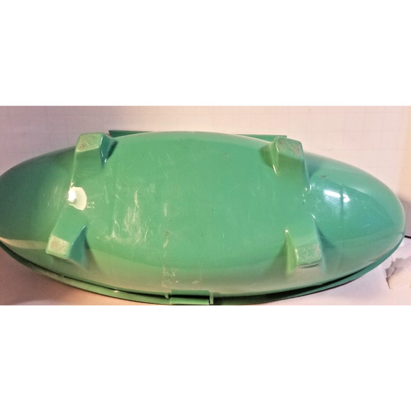 Vintage 60s Singer Buttonholer #2482607 With Attachments Green Retro Case - Picture 3 of 8